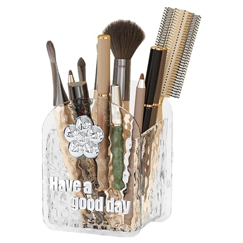 Pinselhalter, Make-up-Pinselhalter-Organizer | Make-up-Pinselhalter, Stift-Aufbewahrungsbox,Multifunktionaler Make-up-Pinselhalter, Organizer für Schreibwaren, für den Schminktisch, Badezimmer Pinselhalter, Make-up-Pinselhalter-Organizer | Make-up-Pinselhalter, Stift-Aufbewahrungsbox,Multifunktionaler Make-up-Pinselhalter, Organizer für Schreibwaren, für den Schminktisch, Badezimmer von Mbiyhgta