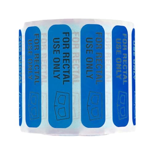 Rectal Use Decals | Funny Joke Label Sticker 500X | Joke Gag Stickers for Adults, Waterproof Prank Joke Decals, Permanent Adhesive Sticker for Wall Rectal Use Decals | Funny Joke Label Sticker 500X | Joke Gag Stickers for Adults, Waterproof Prank Joke Decals, Permanent Adhesive Sticker for Wall von Mbiyhgta