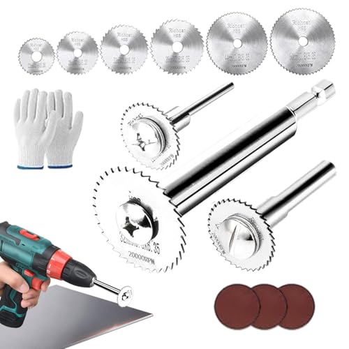 Sägescheibe für Bohrmaschine, Trennscheibe für Bohrmaschine, Trennscheibe für Drehwerkzeug aus Metall, Mehrzweck-Schneidrad für Familien, Werkstätten und Fabriken Sägescheibe für Bohrmaschine, Trennscheibe für Bohrmaschine, Trennscheibe für Drehwerkzeug aus Metall, Mehrzweck-Schneidrad für Familien, Werkstätten und Fabriken von Mbiyhgta