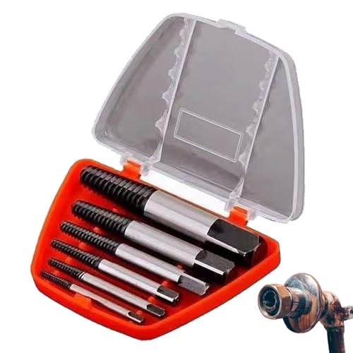 Schraubenausdreher-Set, Abisolierter Schraubenausdreher – 5-teiliges professionelles Schraubenausdreher-Set | Tragbares und praktisches Schraubendreher-Set für Haus- und Autowartung, keine Schraubenausdreher-Set, Abisolierter Schraubenausdreher – 5-teiliges professionelles Schraubenausdreher-Set | Tragbares und praktisches Schraubendreher-Set für Haus- und Autowartung, keine von Mbiyhgta