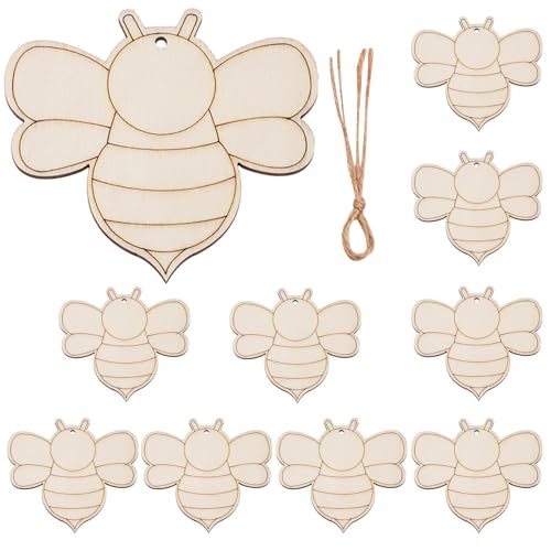 Unvollendete Holzschnitte für die | Holzhandwerk zum Bemalen in verschiedenen Formen | Verschiedene Formen für dekoratives Set, einzigartiges Bastelzubehör, für Fensterwand und Unvollendete Holzschnitte für die | Holzhandwerk zum Bemalen in verschiedenen Formen | Verschiedene Formen für dekoratives Set, einzigartiges Bastelzubehör, für Fensterwand und von Mbiyhgta