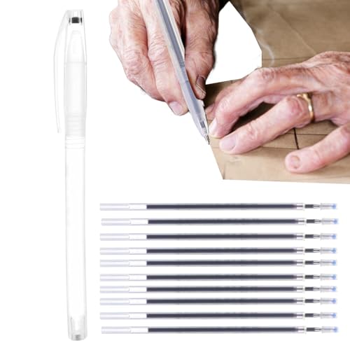 Verschwindende Tintenstifte zum Nähen, temporäre Markierungsstifte zum Markieren von Stoffen, Tinte zum Sticken, verschwindende Tinte, Luft- und Wasserlöschbare Tinte, Präzisionsmarker Verschwindende Tintenstifte zum Nähen, temporäre Markierungsstifte zum Markieren von Stoffen, Tinte zum Sticken, verschwindende Tinte, Luft- und Wasserlöschbare Tinte, Präzisionsmarker von Mbiyhgta