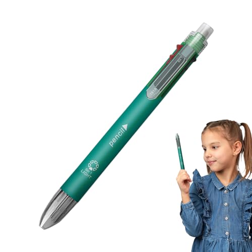Weiche Taschen-Kugelschreiber: austauschbare Schreibstifte, Stifte mit Bleistift, einziehbare Schulbedarf, mehrfarbiger Kugelschreiber, multifunktionales Parken für Weiche Taschen-Kugelschreiber: austauschbare Schreibstifte, Stifte mit Bleistift, einziehbare Schulbedarf, mehrfarbiger Kugelschreiber, multifunktionales Parken für von Mbiyhgta