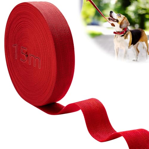 Mbsomnus 15M Gurtband Polypropylen Nylonband 50 mm Rot Baumwolle Gurtbänder Wasserresistent Taschengurtband Gürtelschlaufen für Schneiden Nähen DIY Rucksack Gepäckgurten Hundeleinen Taschen Mbsomnus 15M Gurtband Polypropylen Nylonband 50 mm Rot Baumwolle Gurtbänder Wasserresistent Taschengurtband Gürtelschlaufen für Schneiden Nähen DIY Rucksack Gepäckgurten Hundeleinen Taschen von Mbsomnus
