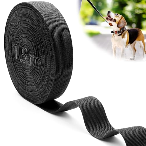 Mbsomnus 15M Gurtband Polypropylen Nylonband 50 mm Schwarz Baumwolle Gurtbänder Wasserresistent Taschengurtband Gürtelschlaufen für Schneiden Nähen DIY Rucksack Gepäckgurten Hundeleinen Taschen Mbsomnus 15M Gurtband Polypropylen Nylonband 50 mm Schwarz Baumwolle Gurtbänder Wasserresistent Taschengurtband Gürtelschlaufen für Schneiden Nähen DIY Rucksack Gepäckgurten Hundeleinen Taschen von Mbsomnus