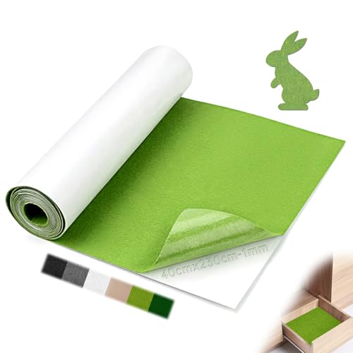 Mbsomnus Filz Selbstklebend Meterware 1 mm Klebefilz Selbstklebend 230x40 cm Filzstoff Grasgrün Nadelfilz Meterware Filzmatte für Camper Dachhimmel Stoff Wandverkleidung Möbel Schubladenmatte DIY Mbsomnus Filz Selbstklebend Meterware 1 mm Klebefilz Selbstklebend 230x40 cm Filzstoff Grasgrün Nadelfilz Meterware Filzmatte für Camper Dachhimmel Stoff Wandverkleidung Möbel Schubladenmatte DIY von Mbsomnus
