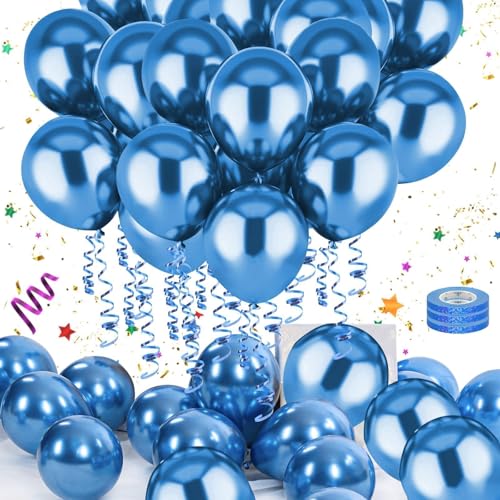 Mbsomnus Luftballons Blau 60 Stück Helium Balloon 12 Zoll/30cm Latex Ballon Chrom Metallic Balloons Helium Luftballons für Hochzeitsdeko Geburtstag Abschluss Brautdusche Babyparty Taufe Mbsomnus Luftballons Blau 60 Stück Helium Balloon 12 Zoll/30cm Latex Ballon Chrom Metallic Balloons Helium Luftballons für Hochzeitsdeko Geburtstag Abschluss Brautdusche Babyparty Taufe von Mbsomnus