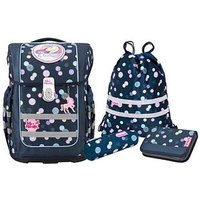 Mc®Neill Schulranzen-Set COMPACTO POLLY Kunstfaser blau von Mc®Neill