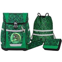 Mc®Neill Schulranzen-Set TENERO WOW Kunstfaser grün von Mc®Neill