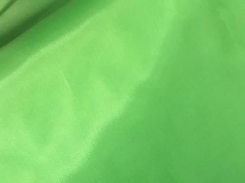 Taft Futterstoff grün apfelgrün Meterware von Mc-Stoff