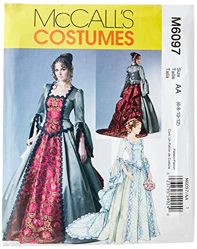 McCall Pattern Company Schnittmuster, Satin, Brokat, polierte Baumwolle, Seide, Shantung, k. A, AA (6-8-10-12) von McCall's