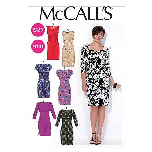 Mccall's Patterns MC7085 Miss Petite Dresses,Sizes, A5 (6-8-10-12-14) von McCall's