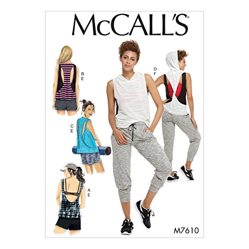 McCall 's Patterns 7610 ZZ Oberteile Damen Shorts und Hose, mehrfarbig, groß/2 x große McCall 's Patterns 7610 ZZ Oberteile Damen Shorts und Hose, mehrfarbig, groß/2 x große von McCall's