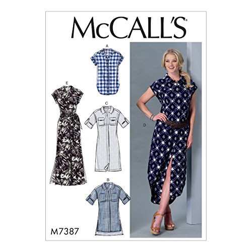 McCall's Patterns Button-Down-Top, Tunika, Kleider und Gürtel von McCall's Patterns