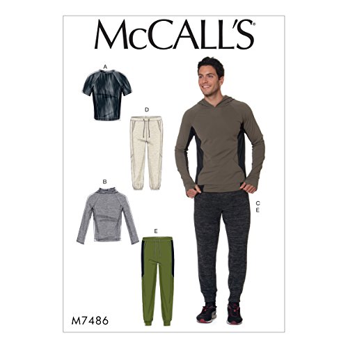 McCall 's Patterns Herren Tops und Hose, mehrfarbig, Größen s-l-p, Mehrfarbig, 91 x 152 cm von McCall's Patterns