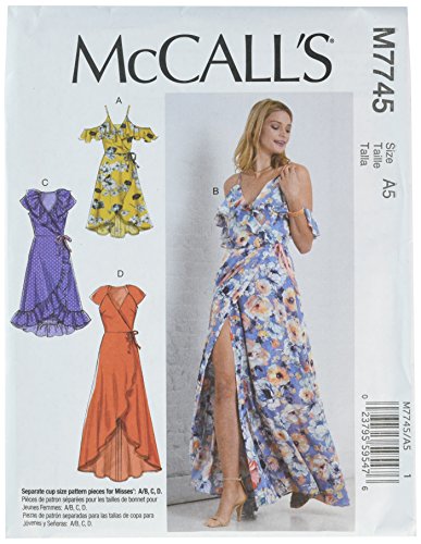 McCall's Patterns M7745A5 Misses' Kleider, Krepp von McCall's