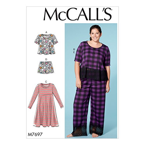 McCall's Patterns MC7697RR Shorts und Hose, Tissue, Mehrfarbig, 17 x 0.5 x 0.07 cm von McCall's Patterns