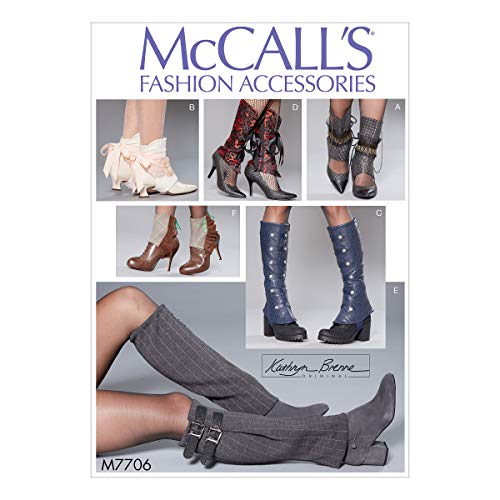 McCall's Patterns MC7706OS Misses Spats, Tissue, Mehrfarbig, 17 x 0.5 x 0.07 cm von McCall's
