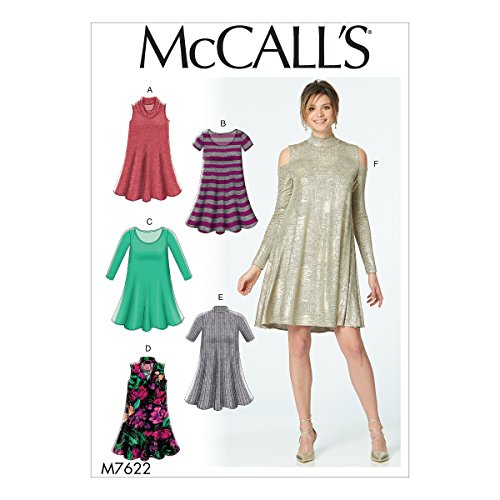 McCall 's Patterns McCall 7622 ZZ, Schnittmuster Kleider, Größen lrg-xxl, Multi/Farbe von McCall's Patterns