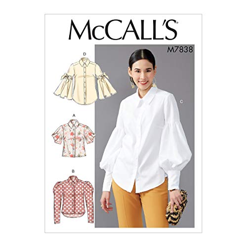 McCall's Patterns McCall's Loose Fit Damen Knopfleiste Bluse Schnittmuster Größen 34-42 von McCall's Patterns
