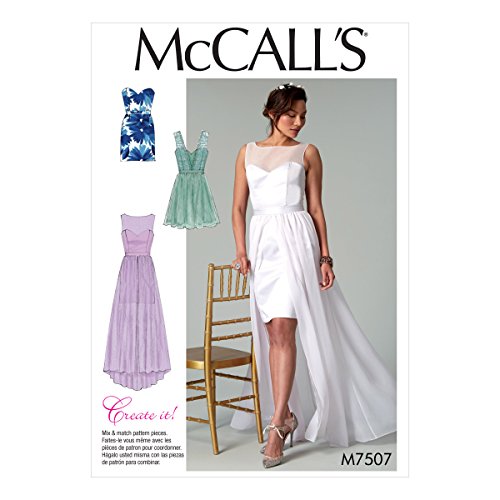 McCall 's Patterns McCall 's Muster 7507 E5, Damenkleider, Größen 14–22, Multi/Farbe McCall 's Patterns McCall 's Muster 7507 E5, Damenkleider, Größen 14–22, Multi/Farbe von McCall's