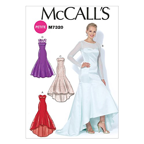 McCall's Patterns McCall's Schnittmuster 7320 A5, Damenkleider, Größen 34-42, Netzgewebe, Mehrfarbig, (6-8-10-12-14) von McCall's Patterns