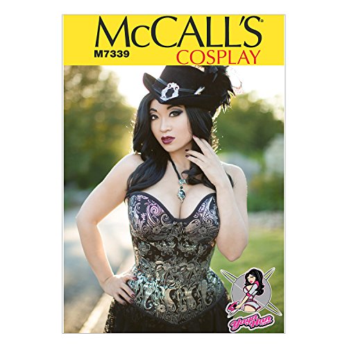 McCall's Patterns McCall's Schnittmuster 7339, Kostüme für Damen, Größen 34-42, Papier, A5 (6-8-10-12-14) von McCall's Patterns