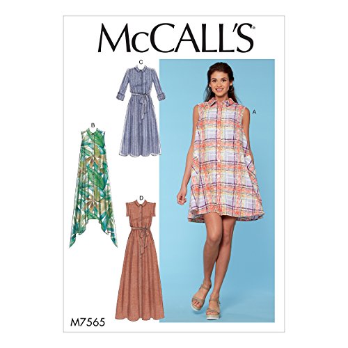 McCall 's Patterns Schnittmuster Kleider und Gürtel, Mehrfarbig, Größe 14–22 von McCall's Patterns