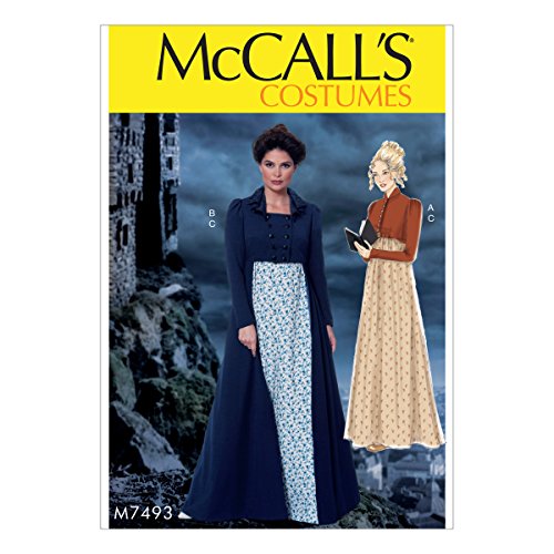 McCall's Patterns 7493 E5,Misses Costumes,Sizes 14-22, Tissue, Multi-Colour, 60 x 91 cm von McCall's Patterns