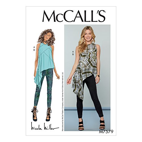 McCall 's Patterns Schnittmuster Top und Hose, Mehrfarbig, Größe 14–22 von McCall's Patterns
