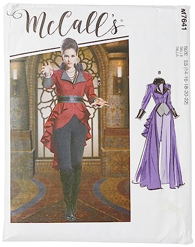 McCall's Patterns Schnittmuster für Damen-Jacke, Cosplay, Kostüm, Größen 42-50 von McCall's