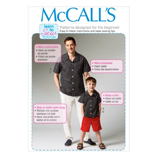McCalls Schnittmuster, Seersucker, Muster, ADT (SML-MED-LRG-XLG) von McCall's Patterns