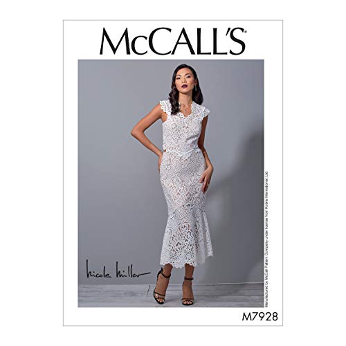 Nicole Miller McCall's M7928X5 Damen-Schnittmuster für besondere Anlässe und Abendkleider, Größen 34-40 von McCall's Patterns