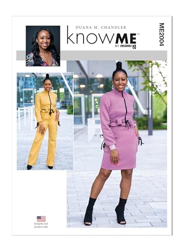 Know Me Duana M. Chandler Schnittmuster-Paket für Damen, Jacke, Hose und Rock, Designcode ME2004, Größen 46-50-52-54 Know Me Duana M. Chandler Schnittmuster-Paket für Damen, Jacke, Hose und Rock, Designcode ME2004, Größen 46-50-52-54 von McCall's
