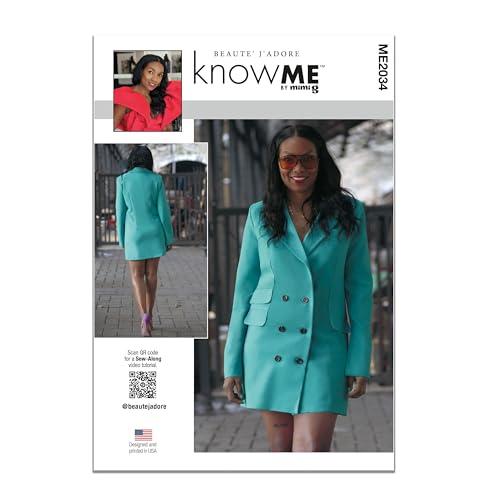 Know Me ME2034Y5 Damenjacke Kleid Y5 (46-50-52) von McCall's