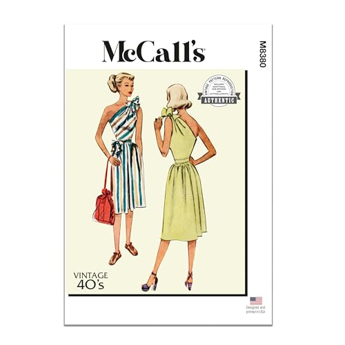 MCCALLS M8380A5 Damenkleid A5 (34-36-38-40) von Butterick