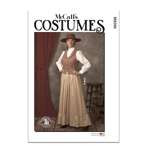 MCCALLS M8398Y5 Damen-Kostüme Y5 (18-20-22-24-26) von McCall's