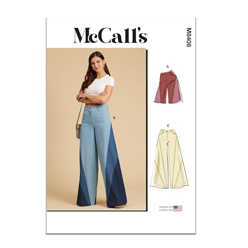 MCCALLS M8408H5 Damen-Shorts und Hosen H5 (34-36-38-40-42) von McCall's