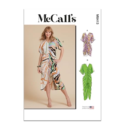 MCCALLS M8413K5 Damen-Kaftan in zwei Längen K5 (36-38-40-42) von McCall's