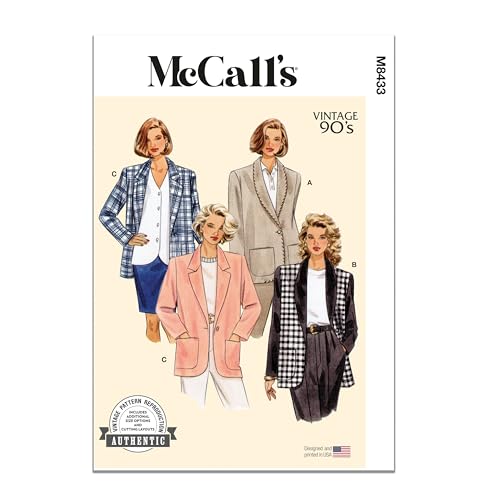 MCCALLS M8433K5 Damenjacke K5 (36-38-40-42) von McCall's