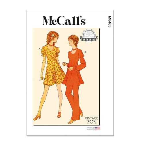 MCCALLS M8465R5 Damenkleid, Tunika, Hosen und Höschen, R5 (42-44-46-48-50) von McCall's
