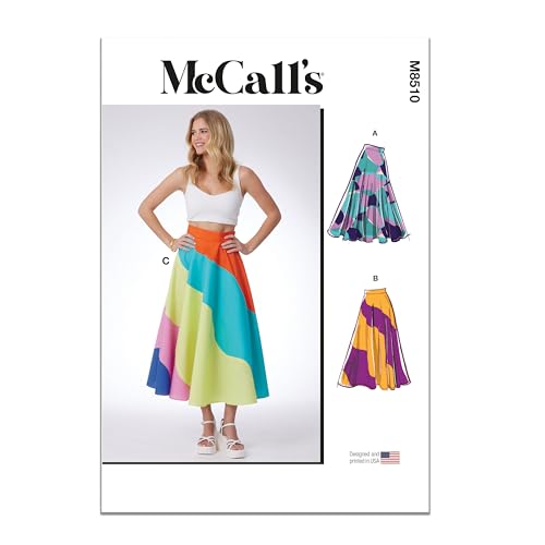 MCCALLS Schnittmuster M8510K5 Damenröcke K5 (36-38-40-42-44) von McCall's