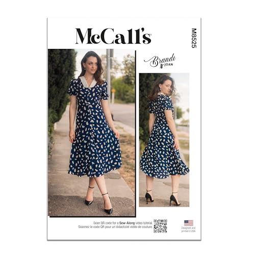 MCCALLS Schnittmuster M8525U5 Damenkleid von Brandi Joan U5 (44-46-50-52) von McCall's
