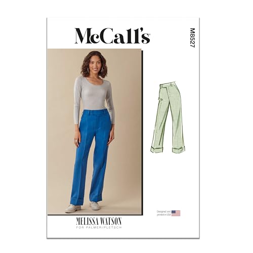 MCCALLS Schnittmuster M8527K5 Damenhose von Melissa Watson für Palmer/Pletsch K5 (8-10-12-14-16) von McCall's