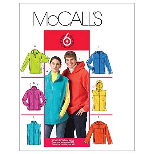 McCall Pattern Company Schnittmuster, Wolle, Nylon, XM (SML-MED-LRG) von McCall's