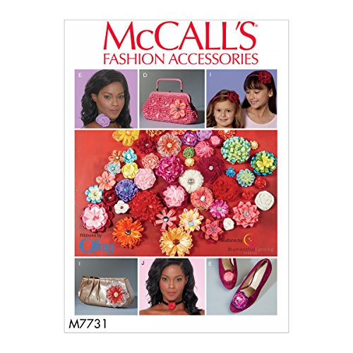 McCall 's Patterns, Ribbon Flowers Schnittmuster, Tissue, mehrfarbig, 17 x 0,5 x 0,07 cm McCall 's Patterns, Ribbon Flowers Schnittmuster, Tissue, mehrfarbig, 17 x 0,5 x 0,07 cm von McCall's