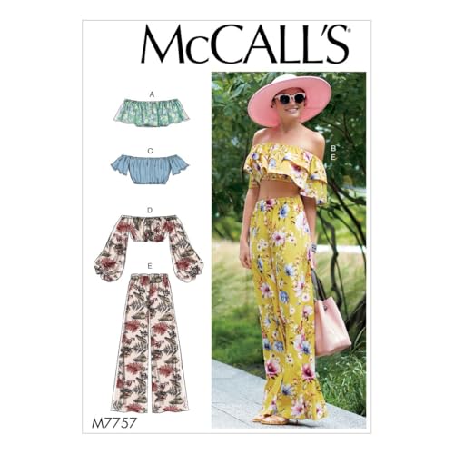 McCall's Patterns Damenoberteile und -hosen, Größe Y (XSM-SML-MED) von McCall's