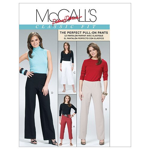McCall's Patterns M6082 Misses' Pants in 2 Lengths, Size BB (8-10-12-14) von McCall's