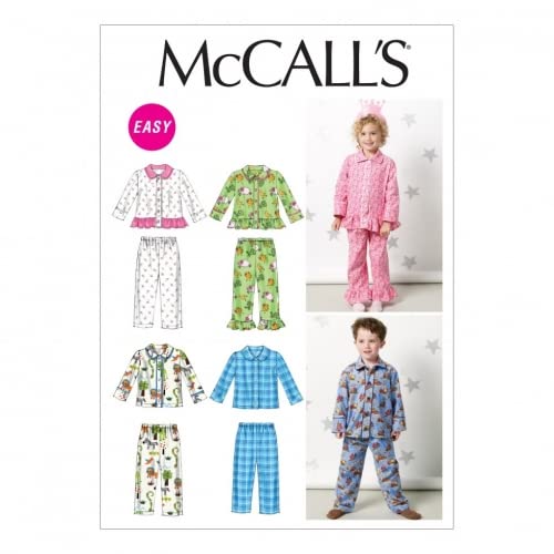McCall 's Schnittmuster 6458 Kleinkind Sleep/Lounge Wear Größen: 1–2-3 McCall 's Schnittmuster 6458 Kleinkind Sleep/Lounge Wear Größen: 1–2-3 von McCall's