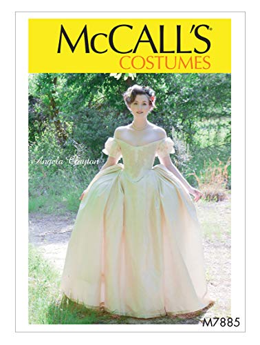 McCall's Sewing Pattern M7885 McCalls Schnittmuster Kleid M7885A5, Papier, verschieden, 6-8-10-12-14 von McCall's